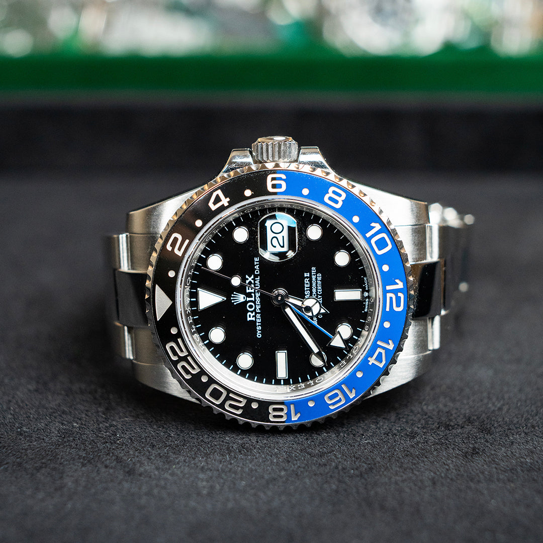 Rolex GMT‑Master II 126710BLNR “Batman” Oyster
