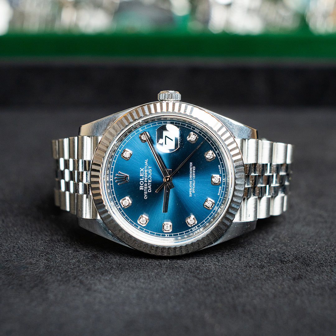 Rolex Datejust 126334 Blue Diamonds