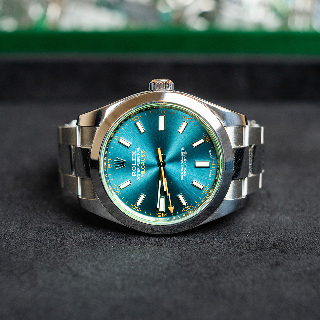 Rolex Milgauss 116400GV Blue Dial