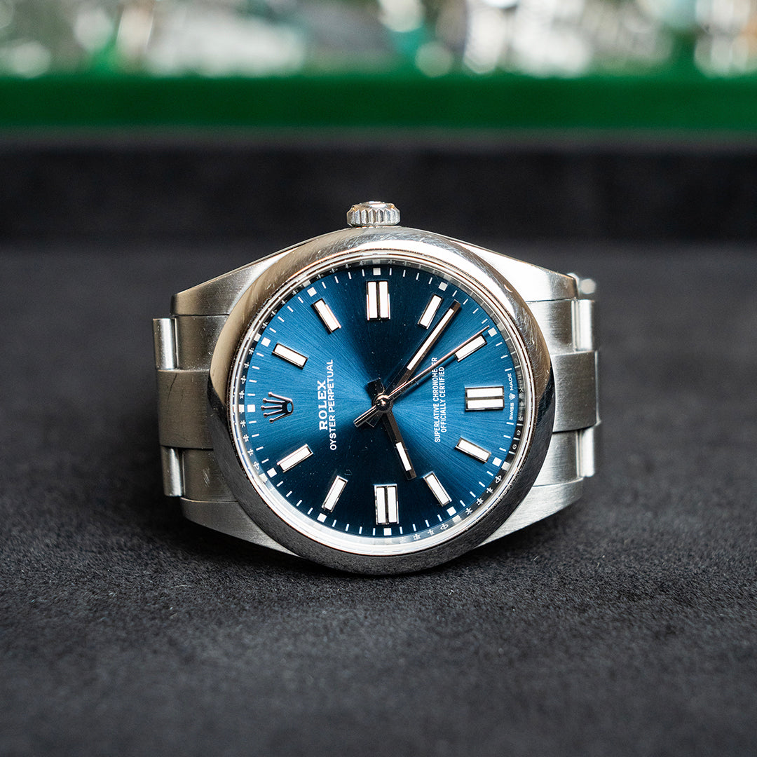 Rolex Oyster Perpetual 124300 Quadrante Blu